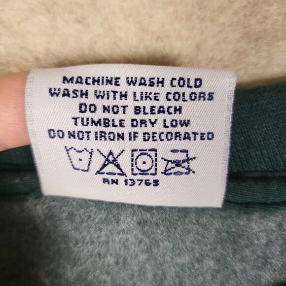 Vintage Pluma Christmas Green Sweater Women’s Size XL Plaid Long Sleeve - Picture 4 of 9